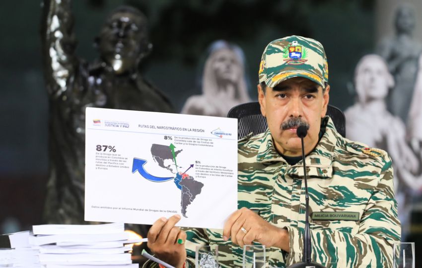 Nicolás Maduro, presidente de Venezuela. Foto: EFE