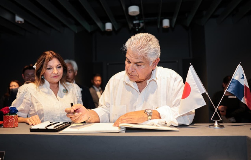 El presidente Mulino participó esta semana en la Expo Osaka. Foto: Cortesía
