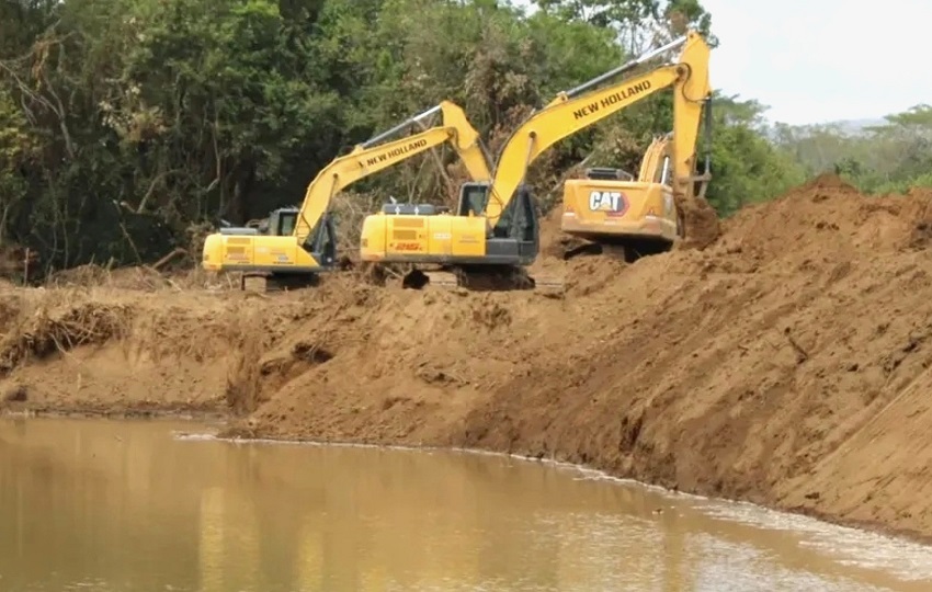 Las autoridades del MOP precisaron que la obra está finalizada. Foto. Thays Domínguez