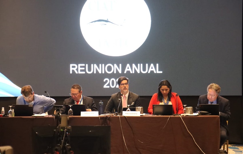 También se aprobó el presupuesto para el Programa de Marcado, que es indispensable para evaluar la población de atún barrilete. Foto. Cortesía. ARAP