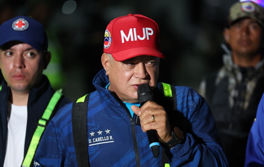 El ministro de Interior y Justicia de Venezuela, Diosdado Cabello. Foto: EFE