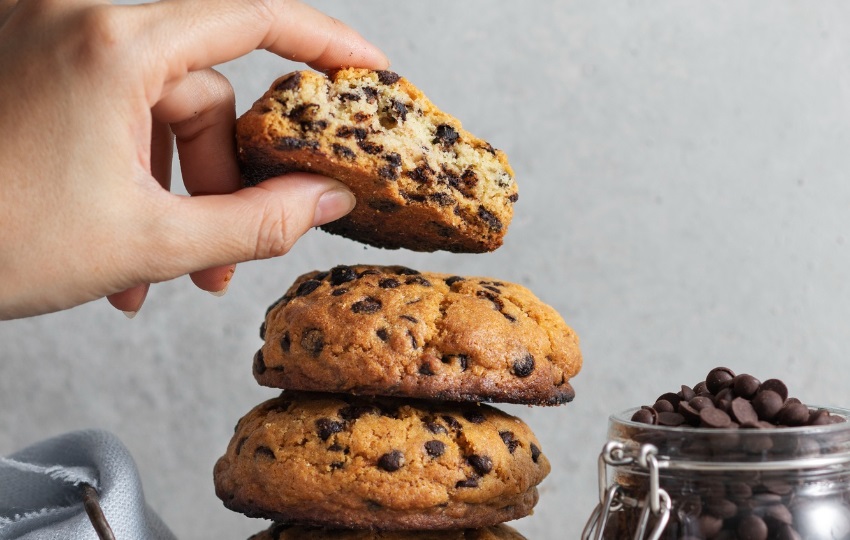 Galletas de doble chocolate. Foto: Ilustrativa / Freepik
