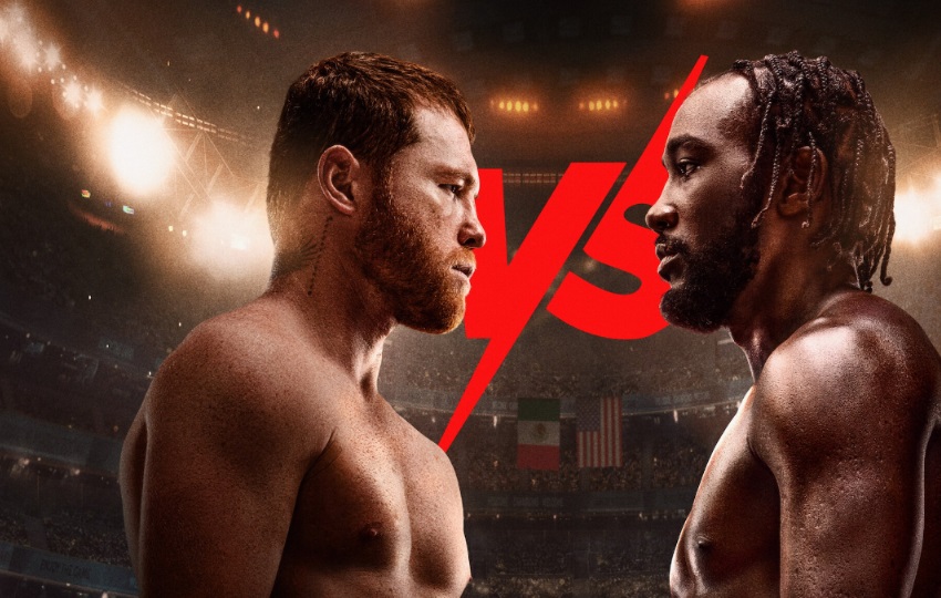 Canelo Álvarez y Terence Crawford. Foto: Netflix