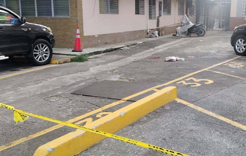El hecho ocurrió en la calle 3, avenida Lesseps, cuando la víctima se dirigía al lugar donde residía.  Foto. Diomedes Sánchez
