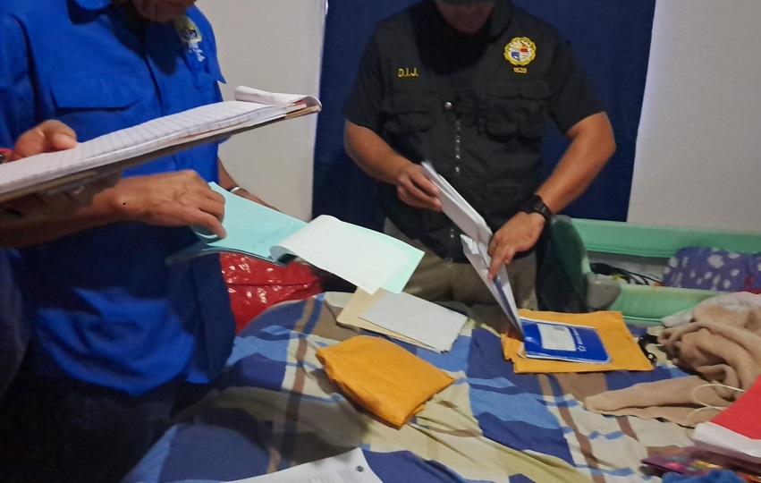 Los aprehendidos e indicios serán puestos a órdenes del Ministerio Público a fin de continuar con las investigaciones. Foto. Policía Nacional