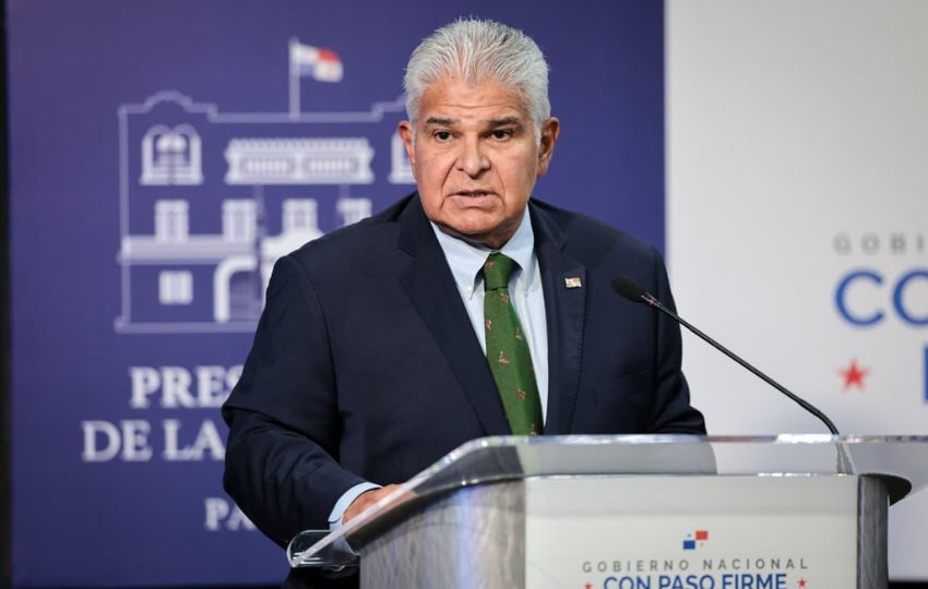 José Raúl Mulino, presidente de la República. Foto: Cortesía