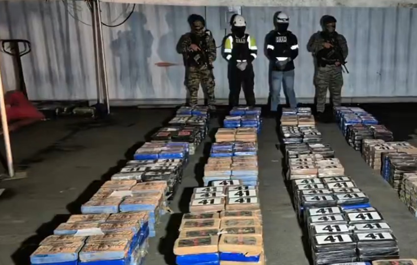 Las autoridades dan duro golpe al narcotráfico. Foto: Cortesía
