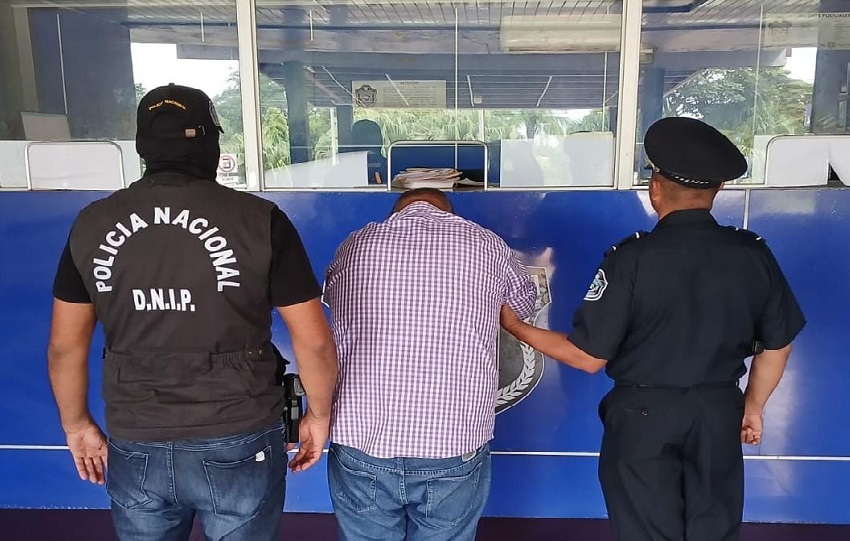 La acción policial se produjo en el corregimiento de Chitré cabecera, provincia de Herrera. Foto. Policía Nacional