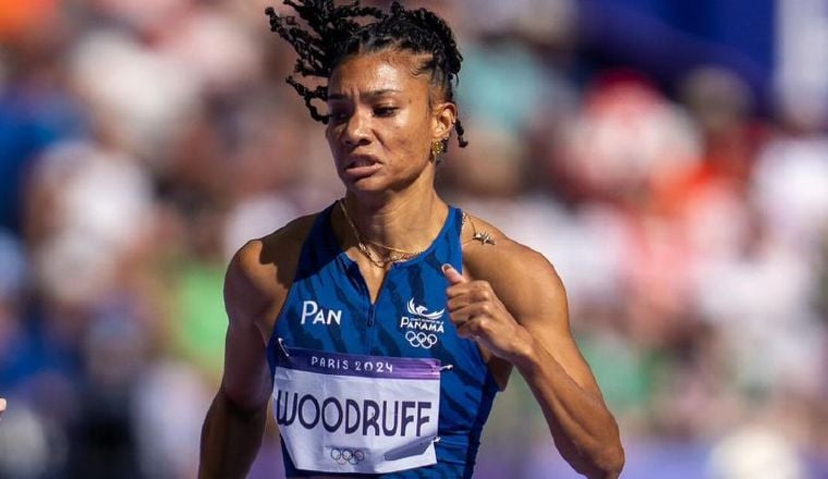 Gianna Woodruff, competirá en los 400 metros con vallas. Foto: COP Gianna Woodruff, competirá en los 400 metros con vallas. Foto: COP