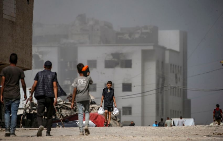 Ciudad de Gaza. Foto: EFE