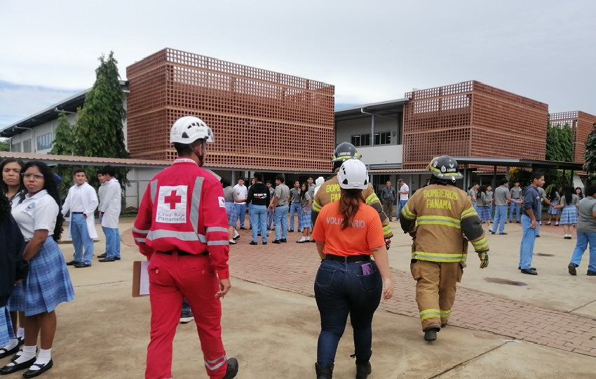 El director regional del Sinaproc en Herrera, Moisés Tristán, señaló que el ejercicio permitió identificar algunos aspectos que deben ser mejorados. Foto. Thays Domínguez