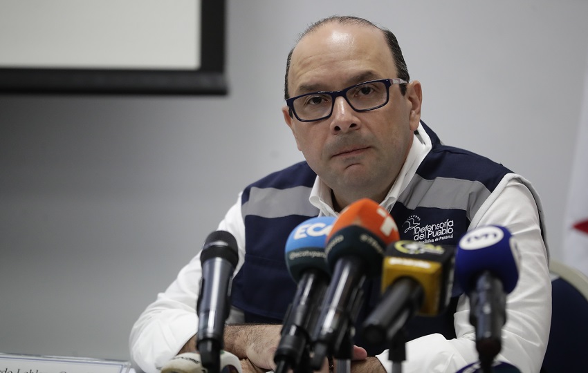 Eduardo Leblanc, defensor del Pueblo. Foto: EFE