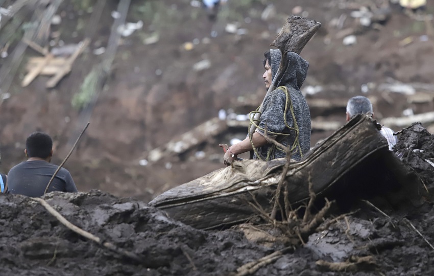  Lluvias torrenciales que azotaron el centro del país del 6 al 9 de octubre. Foto: EFE