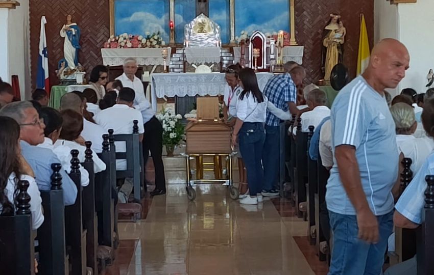 Sepelio de Selinda Córdoba. Foto: Thays Domínguez