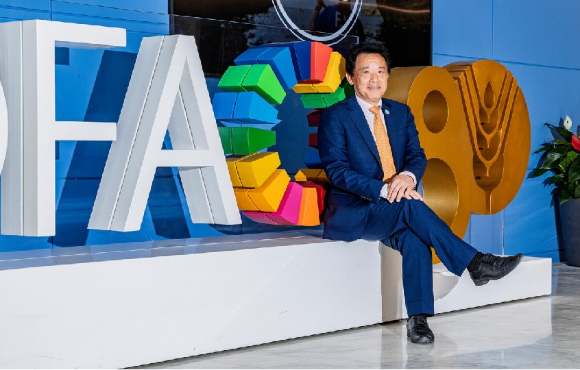 QU Dongyu, director general de la FAO.  ©FAO/Giuseppe Carotenuto