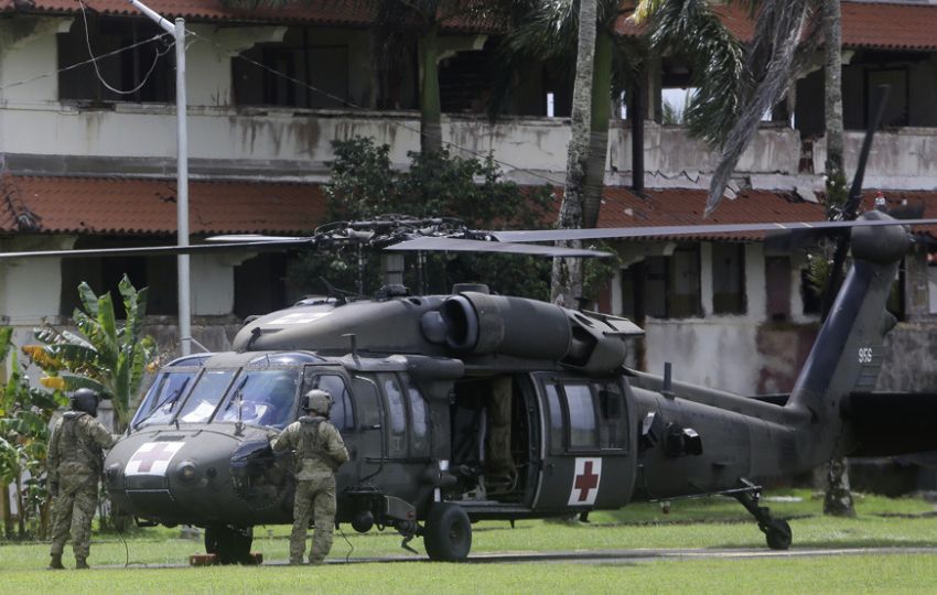 Fuerzas militares y policiales de élite de Estados Unidos y Panamá realizan ejercicios conjuntos. Foto: EFE
