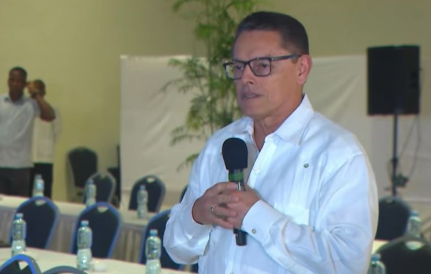 Frank Ábrego, ministro de Seguridad Pública. 