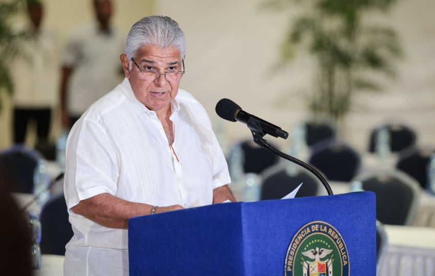 José Raúl Mulino, presidente de la República. Foto: Cortesía