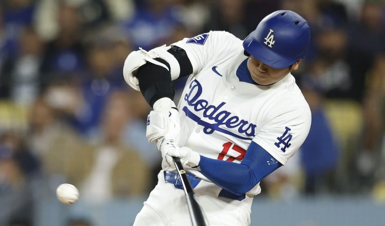 Shohei Ohtani de los Dodgers.Foto: EFE