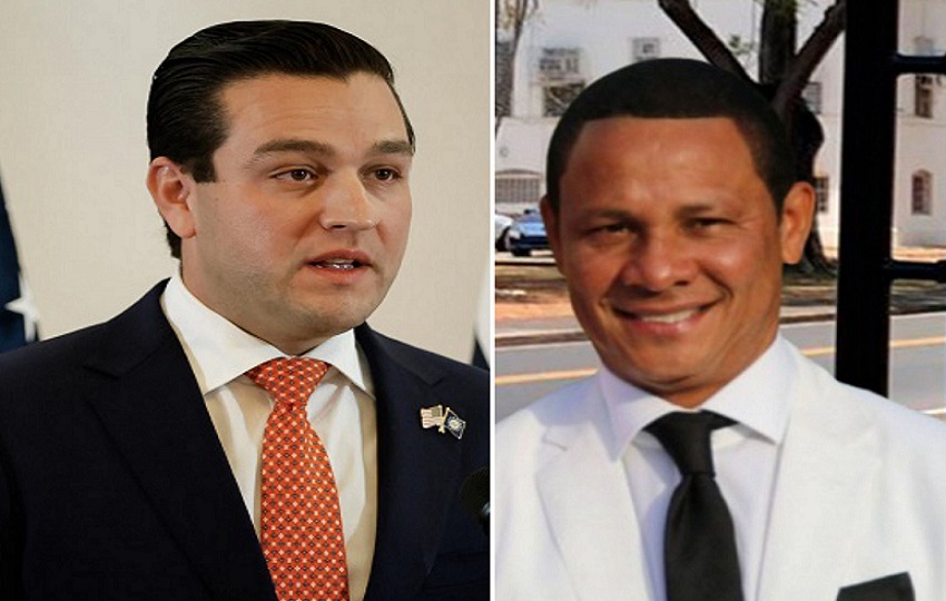 Kevin Marino Cabrera, embajador de Estados Unidos en Panamá y el exdiputado Héctor Brands.  Kevin Marino Cabrera, embajador de Estados Unidos en Panamá y el exdiputado Héctor Brands.
