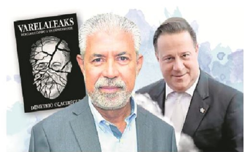 'Varelaleaks: desclasificando a un expresidente', libro del periodista Demetrio Olaciregui. Foto: Epasa