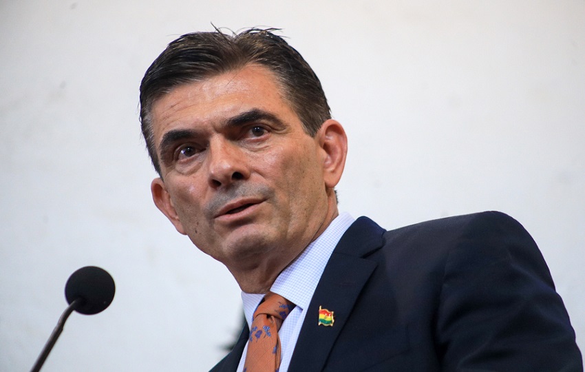 El presidente electo de Bolivia, Rodrigo Paz. EFE/ Gabriel Márquez