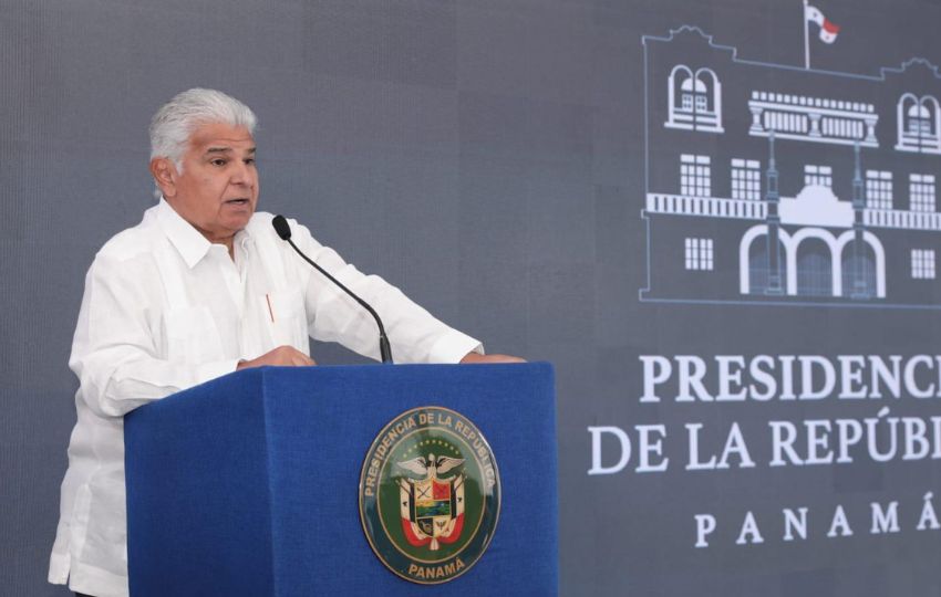 José Raúl Mulino, presidente de la República. Foto: Cortesía