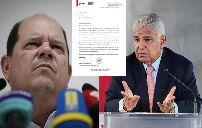 Manuel Arias reconoció el liderazgo de Mulino. Foto: Grupo Epasa Manuel Arias reconoció el liderazgo de Mulino. Foto: Grupo Epasa