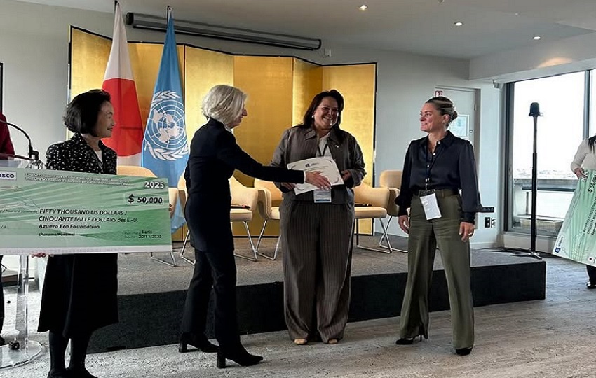 Fundación Pro Eco Azuero gana premio de la Unesco. Foto: @proecoazuero