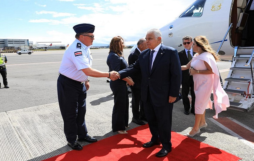 Mulino a su llegada a Costa Rica. Foto: Cortesía