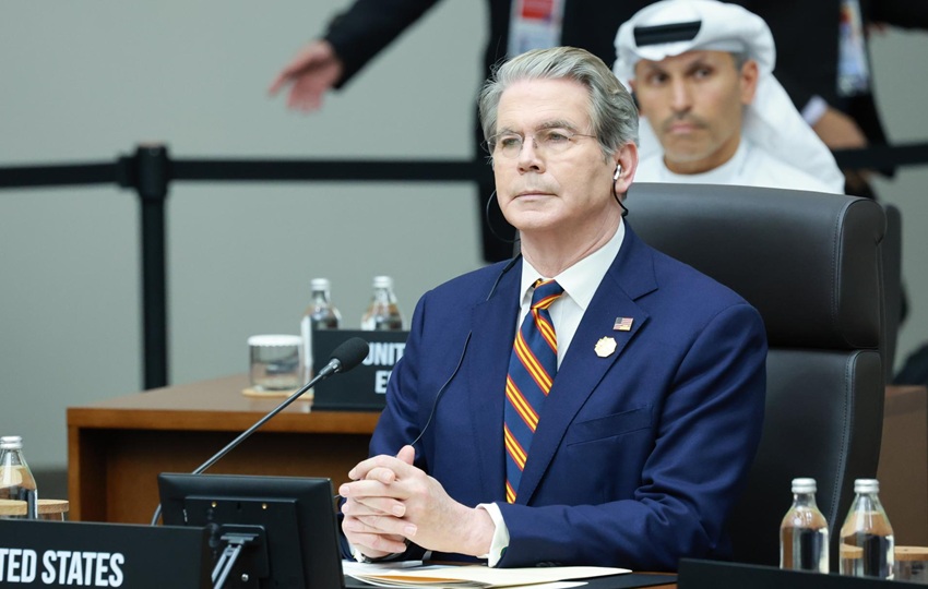 Secretario del Tesoro de Estados Unidos, Scott Bessent. Foto: EFE