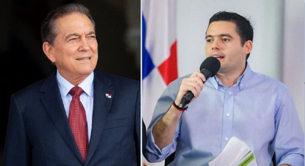 Laurentino Cortizo y José Gabriel Carrizo (2019 - 2024). Foto: Archivo 