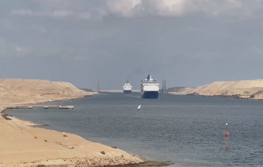 Canal de Suez anunció este martes el regreso de las navieras danesa Maersk y francesa CMA CGM a esta vía.