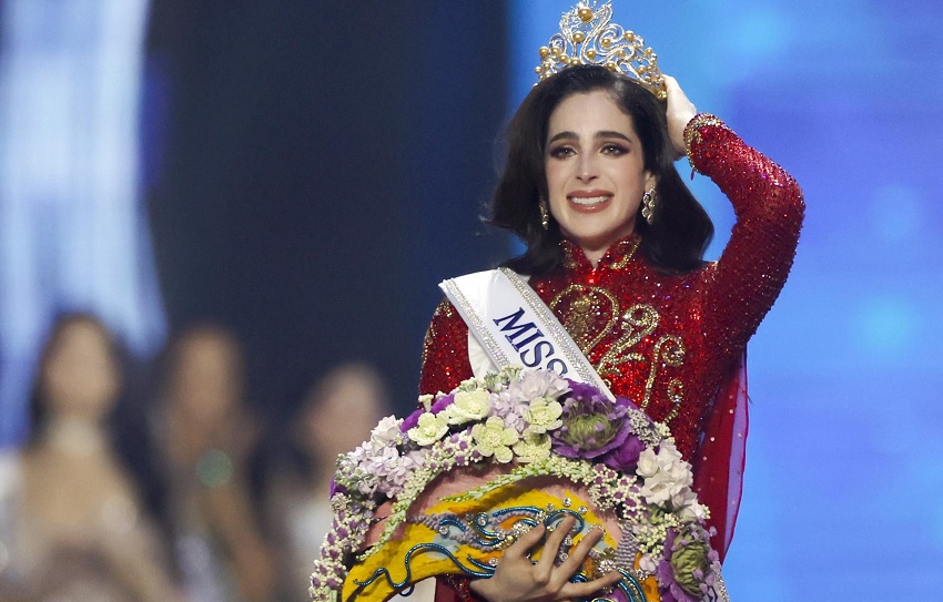 Fátima Bosch, Miss Universo 2025. Foto: EFE / EPA / Rungroj Yongrit Fátima Bosch, Miss Universo 2025. Foto: EFE / EPA / Rungroj Yongrit