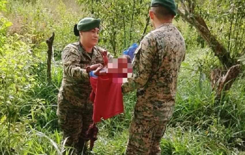 La bebé se encuentra en condición estable.