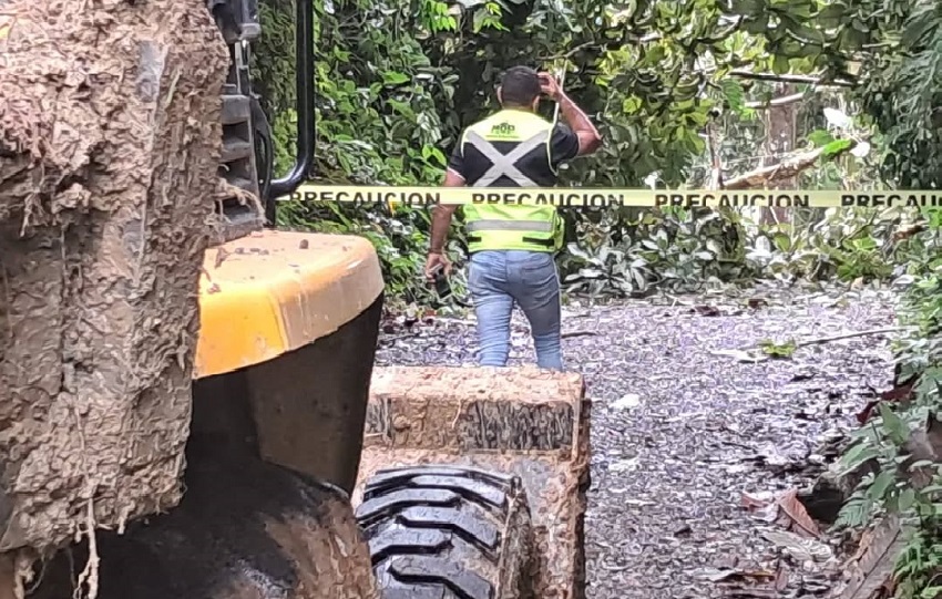 A causa de estos inconvenientes, más de 30 familias habían quedado totalmente incomunicadas. Foto. Cortesía