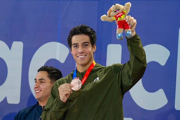 Tyler Christianson se apuntó la medalla de bronce. Foto: COP