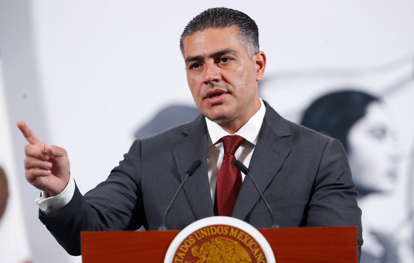 Omar García Harfuch, titular de la Secretaría de Seguridad y Protección Ciudadana (SSPC). Foto: EFE / Mario Guzmán Omar García Harfuch, titular de la Secretaría de Seguridad y Protección Ciudadana (SSPC). Foto: EFE / Mario Guzmán