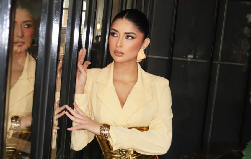 Italy Mora en el primer día de concentración. Foto: Instagram / @italy.mora