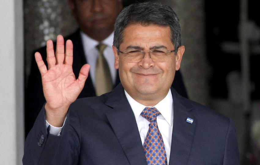  Juan Orlando Hernández, expresidente de Honduras. Foto: EFE