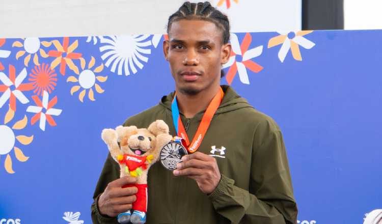 Cristofer Filos se quedó con la medalla de plata. Foto:COP