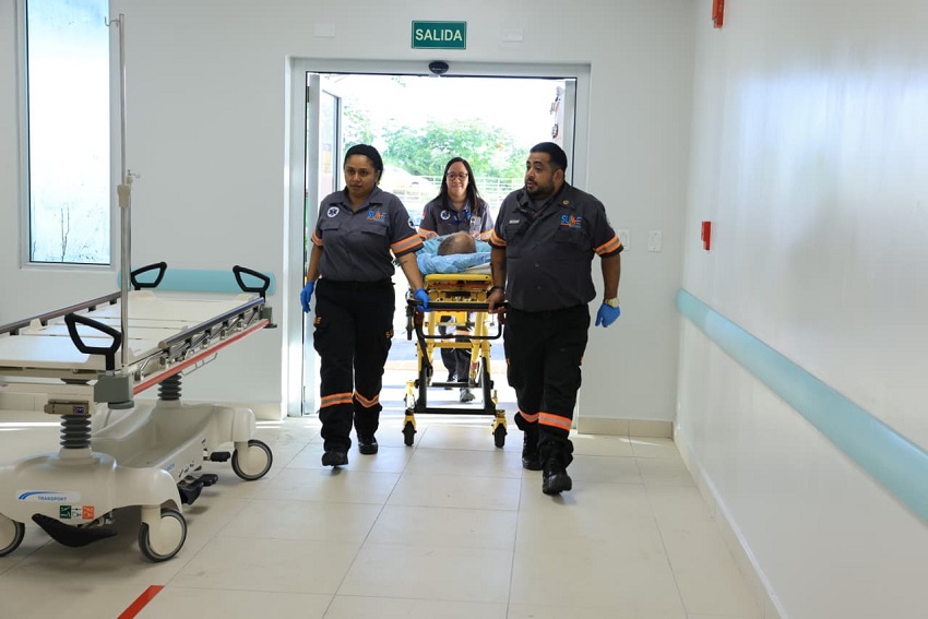 El hospital fue inaugurado el pasado 25 de junio, por el presidente José Raúl Mulino. Foto: Cortesía CSS