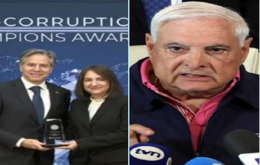 Annette Planells y Ricardo Martinelli. Foto: Epasa