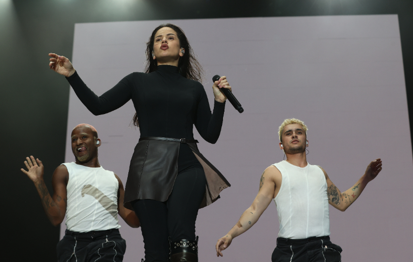 La cantante española Rosalía. Foto: EFE / Kiko Huesca