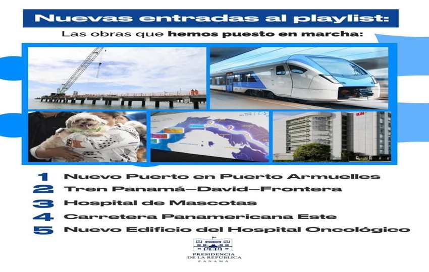 Categoría ‘Nuevas entradas al playlist’. Foto: @presidenciapma / Instagram