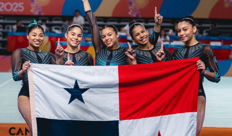 La gimnasia ganó oro por equipo en los Bolivarianos 2025. Foto: COP