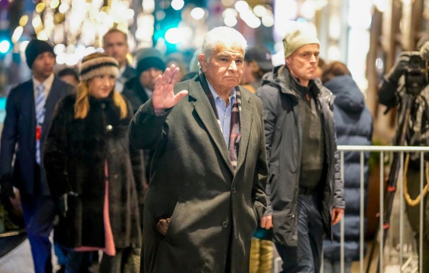 El presidente de Panamá, José Raúl Mulino. Foto: EFE