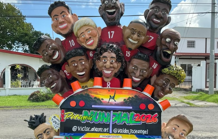 Muñeco de Año Viejo de 'La Sele'. Foto: @victor_alvarez_art Muñeco de Año Viejo de 'La Sele'. Foto: @victor_alvarez_art