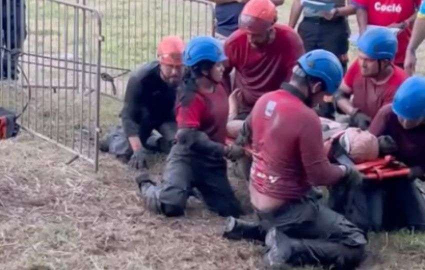 Realizaron ejercicios en el campo. Foto: Diomedes Sánchez