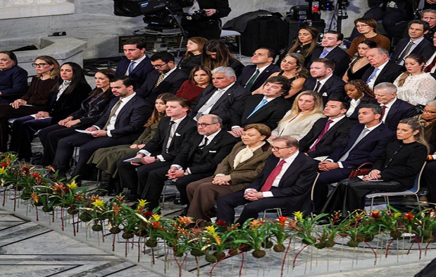 Autoridades en la ceremonia de entrega del Nobel de la Paz. Foto: Cortesía Autoridades en la ceremonia de entrega del Nobel de la Paz. Foto: Cortesía